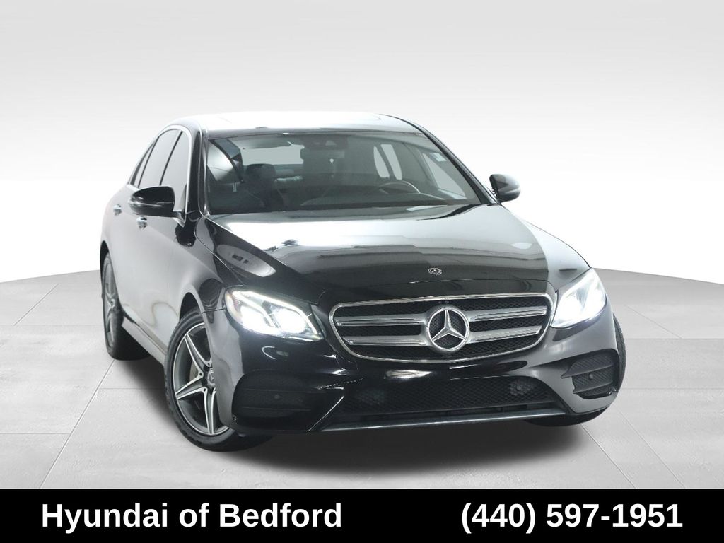 Black 2019 Mercedes-Benz E-Class Sedan All-Wheel Drive 9-Speed Automatic