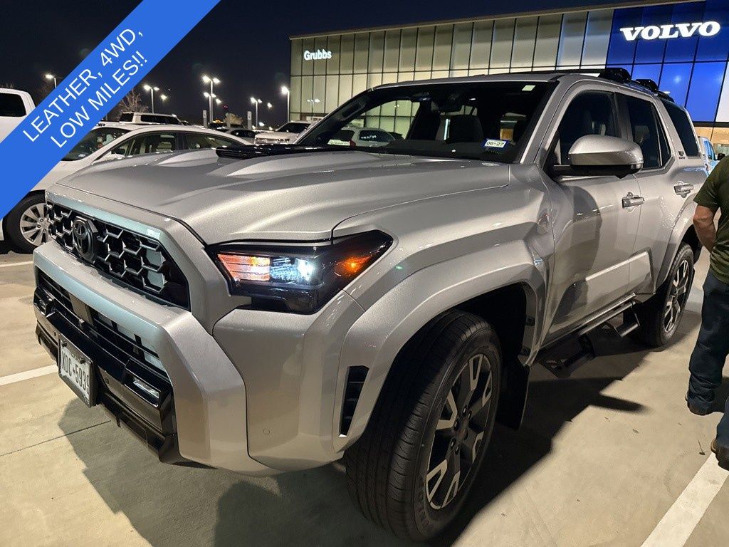 Silver 2025 Toyota 4Runner TRD Sport Premium 4WD SUV / Crossover Four-Wheel Drive 8-Speed Automatic