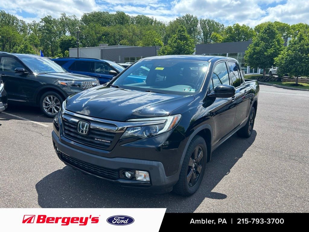 Crystal Black Pearl 2018 Honda Ridgeline Black Edition AWD Pickup Truck All-Wheel Drive 6-Speed Automatic