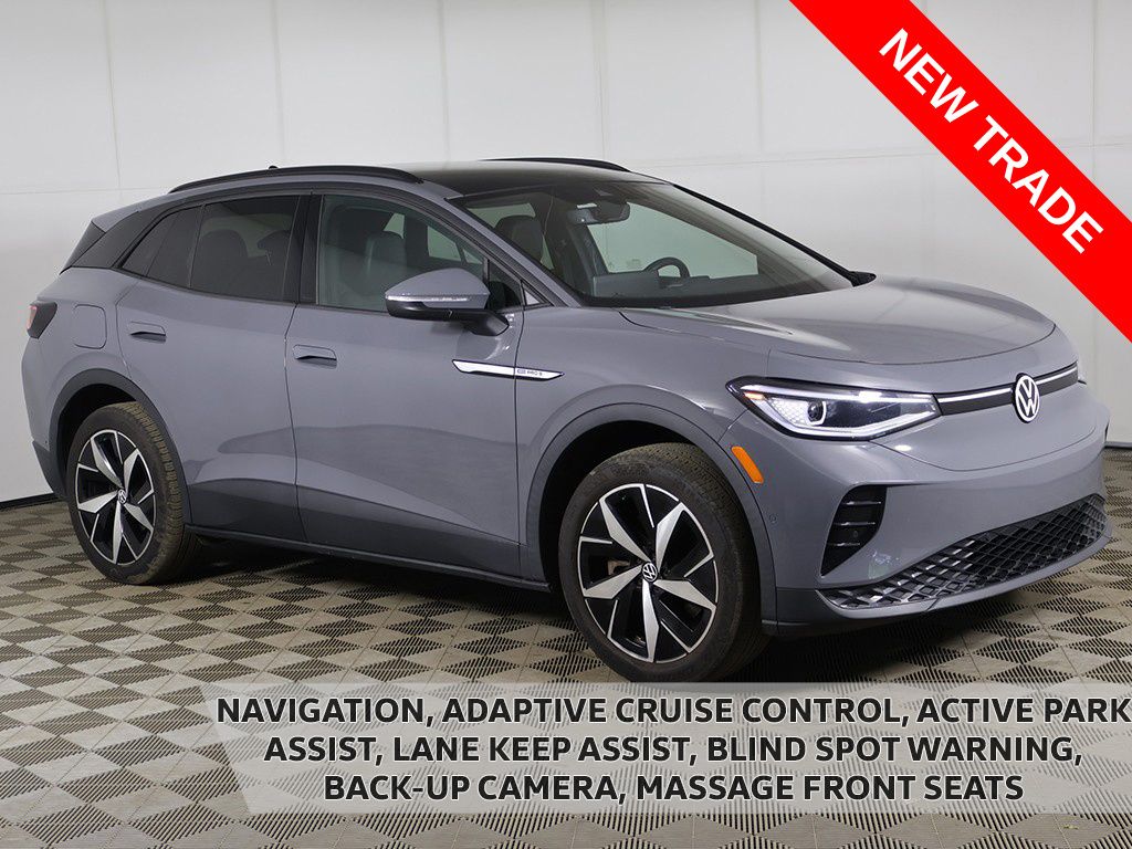 Pure Gray 2023 Volkswagen ID.4 SUV / Crossover All-Wheel Drive Automatic