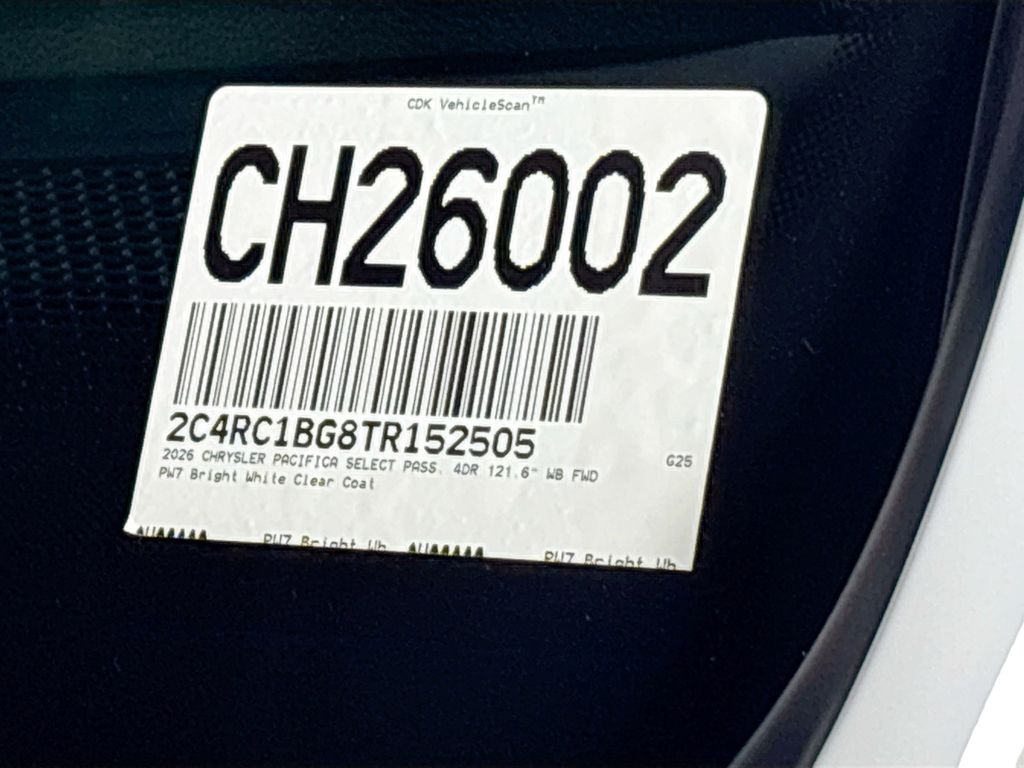 2026 Chrysler Pacifica Select