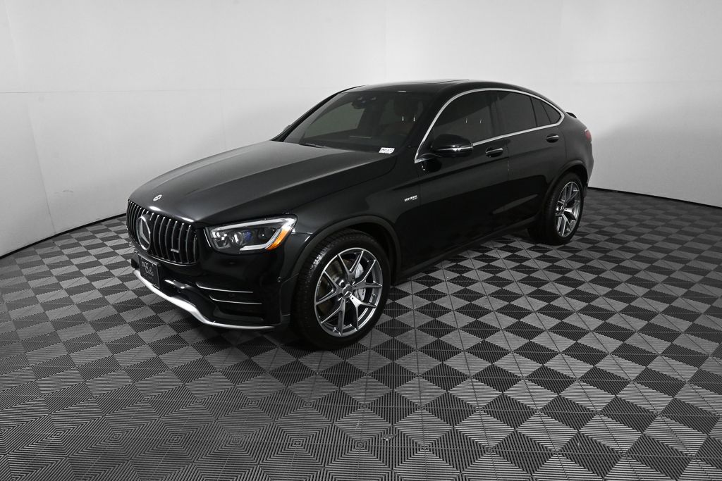 Obsidian Black Metallic 2023 Mercedes-Benz GLC Coupe All-Wheel Drive 9-Speed Automatic