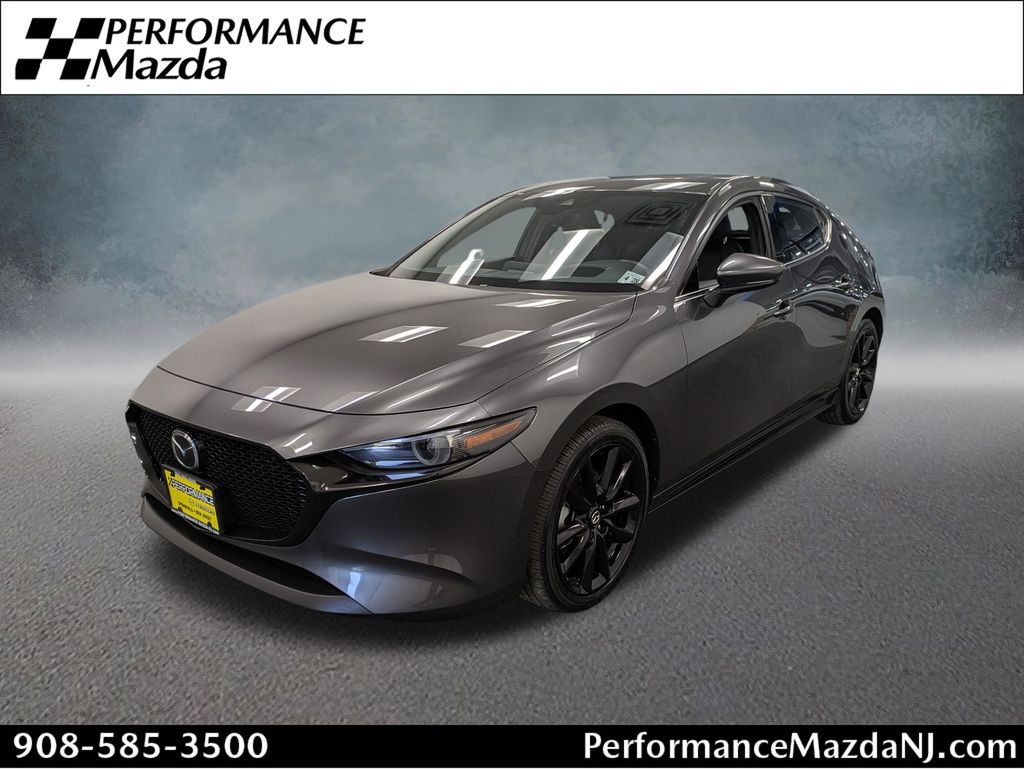 Machine Gray Metallic 2023 Mazda MAZDA3 2.5 S Premium Hatchback AWD Hatchback All-Wheel Drive 6-Speed Automatic