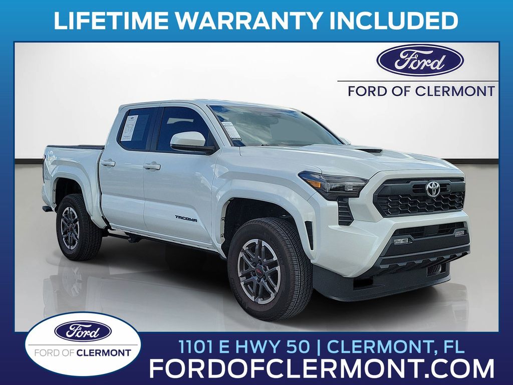 White (Wind Chill Pearl) 2025 Toyota Tacoma Pickup Truck 4X2 8-Speed Automatic