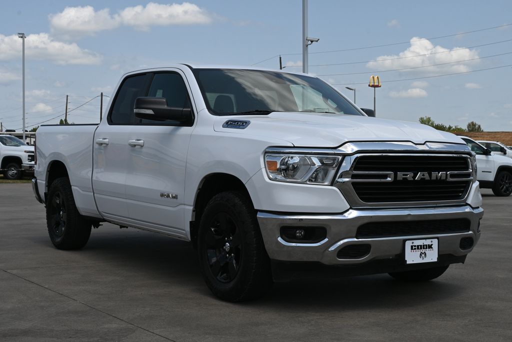 2021 Ram 1500 Big Horn/Lone Star White at DeMontrond Auto Country