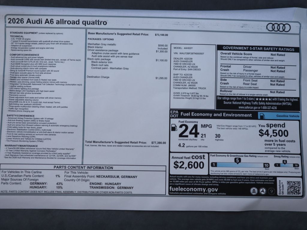 Thumbnail: 2026 Audi A6 - 9