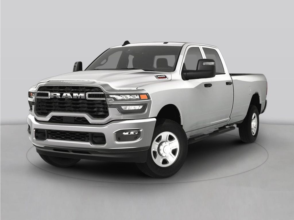 Bright White Clearcoat 2026 RAM 3500 Pickup Truck Four-Wheel Drive 8-Speed Automatic