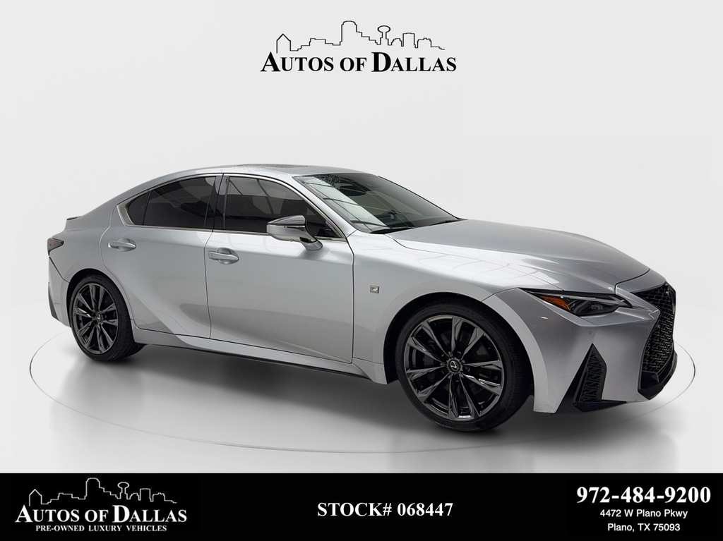 Iridium 2023 Lexus IS Sedan Rear-Wheel Drive 8-Speed Automatic