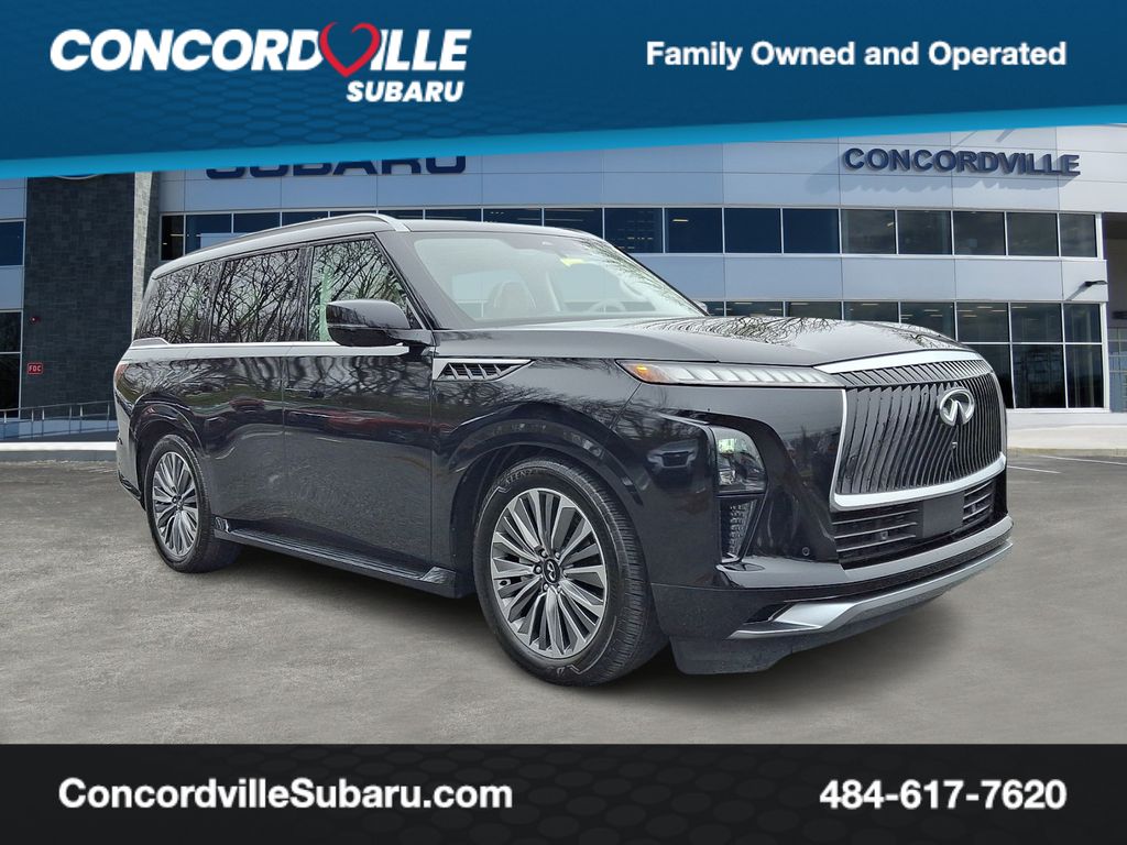 Mineral 2025 INFINITI QX80 Sensory 4WD SUV / Crossover All-Wheel Drive 9-Speed Automatic