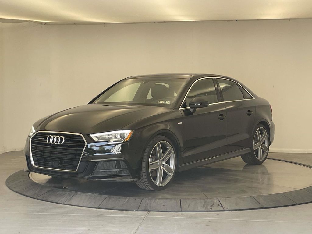 Mythos Black Metallic/Black Roof 2017 Audi A3 Sedan All-Wheel Drive 6-Speed Automatic