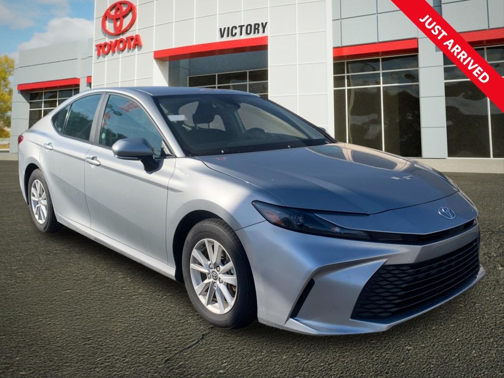 Celestial Silver Metallic 2025 Toyota Camry LE FWD Sedan Front-Wheel Drive Continuously Variable Transmission