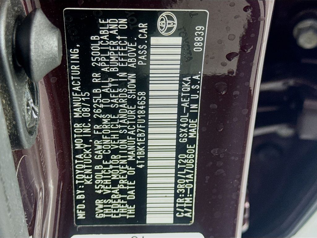 Used Car 2015 Toyota Avalon  Xle Touring For Sale Under $12,000 In Austin, Texas