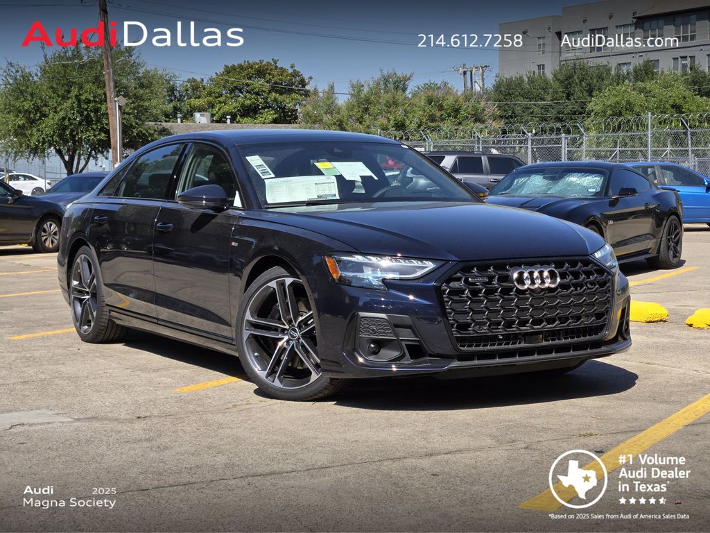 Blue 2026 Audi A8 Sedan All-Wheel Drive 8-Speed Automatic