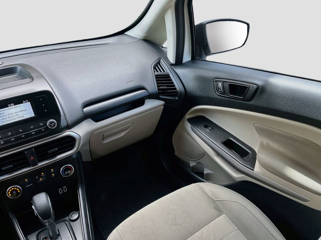 2021 Ford EcoSport S White at Baytown Hyundai