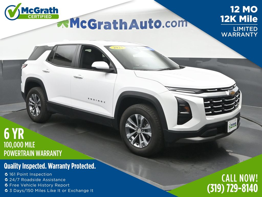 Summit White 2025 Chevrolet Equinox SUV / Crossover Four-Wheel Drive 8-Speed Automatic