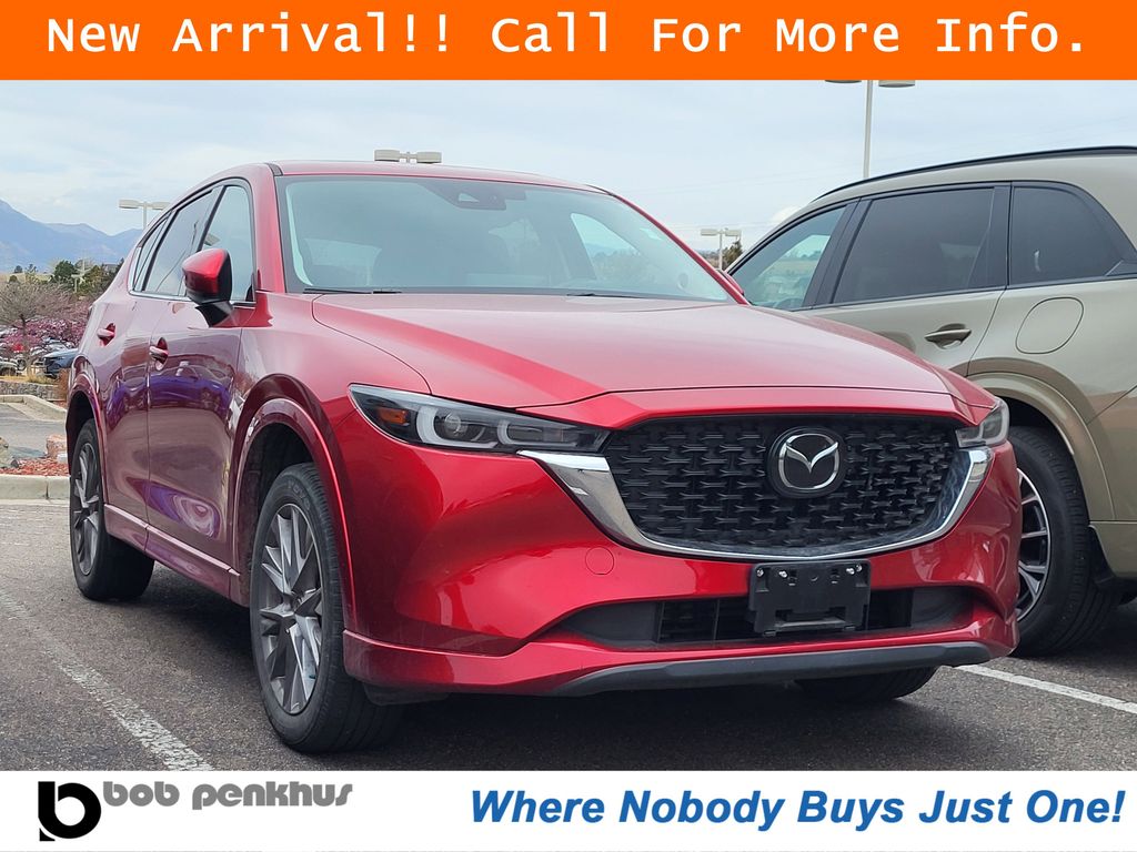 Soul Red Crystal Metallic 2024 Mazda CX-5 2.5 S Premium Plus AWD SUV / Crossover All-Wheel Drive 6-Speed Automatic