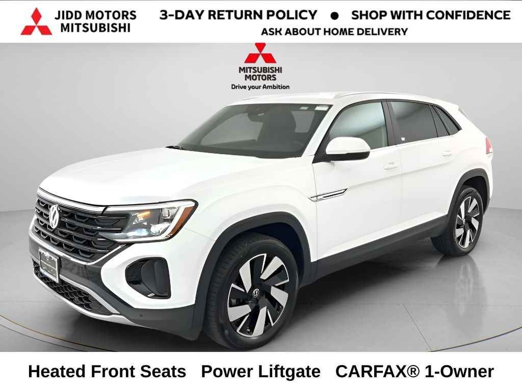 White 2025 Volkswagen Atlas Cross Sport SUV / Crossover All-Wheel Drive 8-Speed Automatic