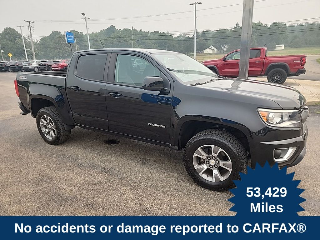Black 2016 Chevrolet Colorado Pickup Truck Four-Wheel Drive 6-Speed Automatic