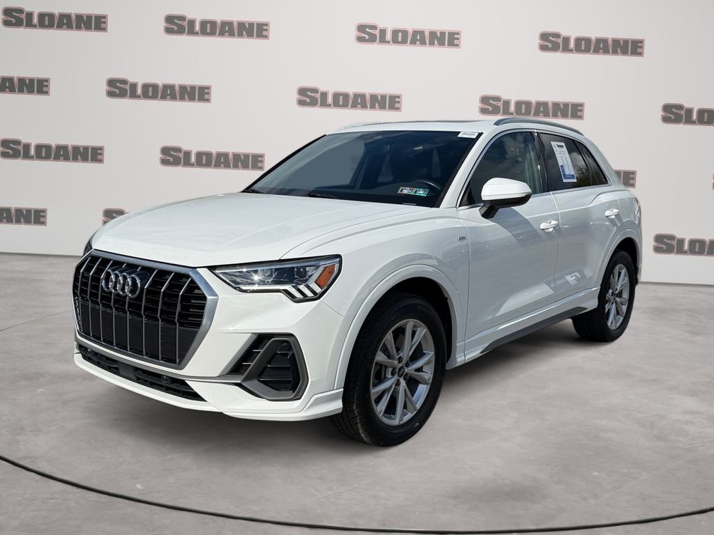 Glacier White Metallic 2021 Audi Q3 quattro Premium Plus S Line 45 TFSI SUV / Crossover All-Wheel Drive 8-Speed Automatic