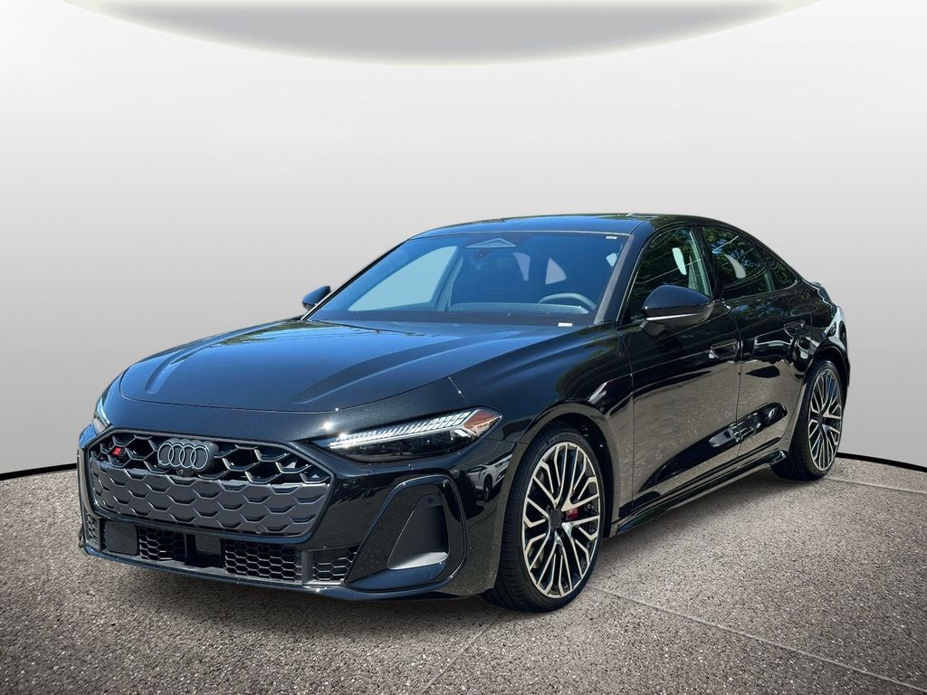 Black Metallic 2026 Audi S5 Sedan All-Wheel Drive 7-Speed Automatic