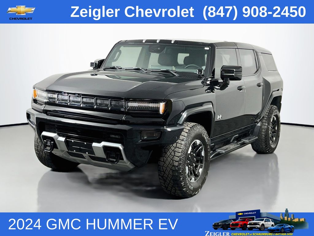 Void Black 2024 GMC Hummer EV SUV SUV / Crossover All-Wheel Drive 1-Speed Automatic