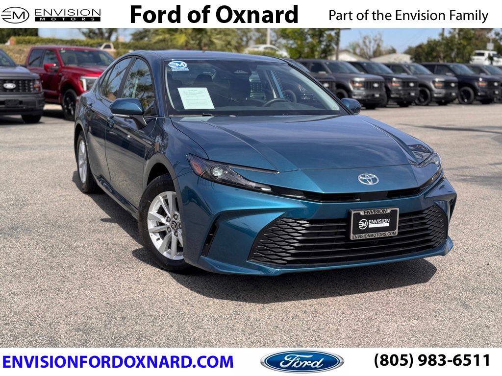 Ocean Gem 2025 Toyota Camry LE FWD Sedan Front-Wheel Drive Continuously Variable Transmission