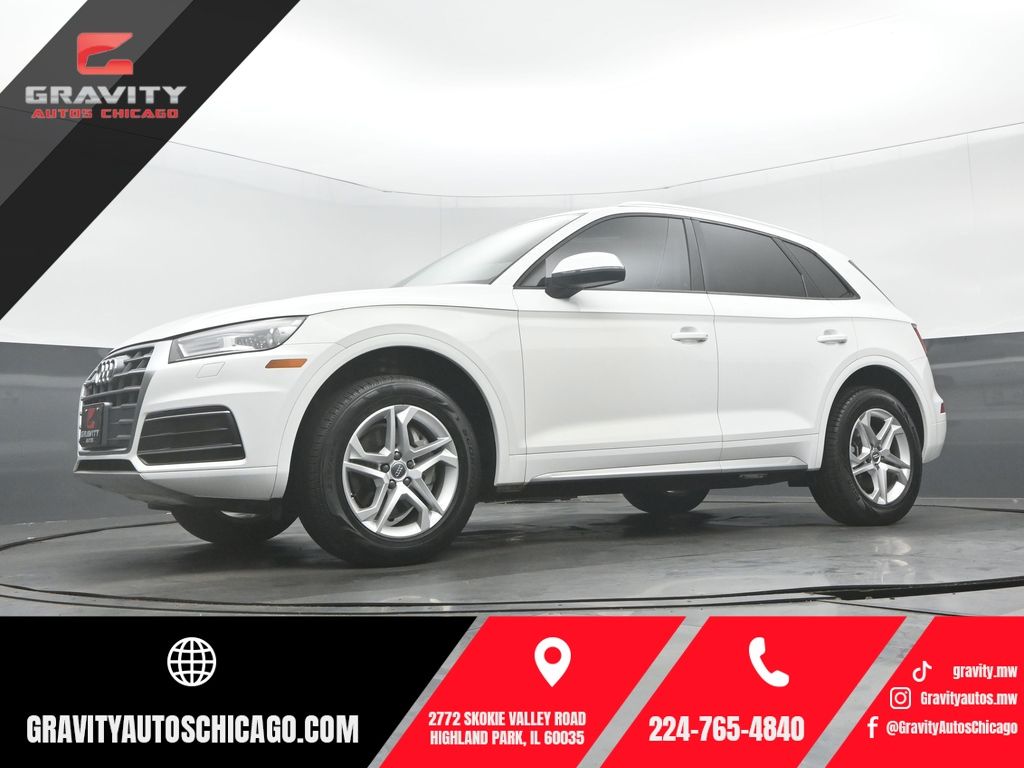 Ibis White 2018 Audi Q5 SUV / Crossover All-Wheel Drive 7-Speed Automatic
