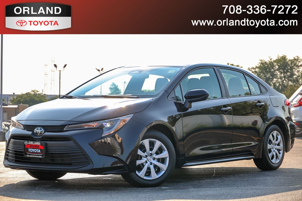 Midnight Black Metallic 2024 Toyota Corolla Sedan Front-Wheel Drive Continuously Variable Transmission