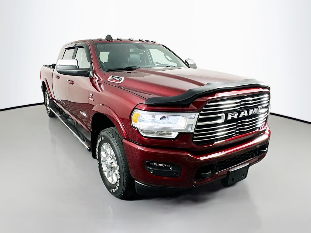Delmonico Red Pearlcoat 2022 RAM 2500 Laramie Mega Cab 4WD Pickup Truck Four-Wheel Drive 6-Speed Automatic