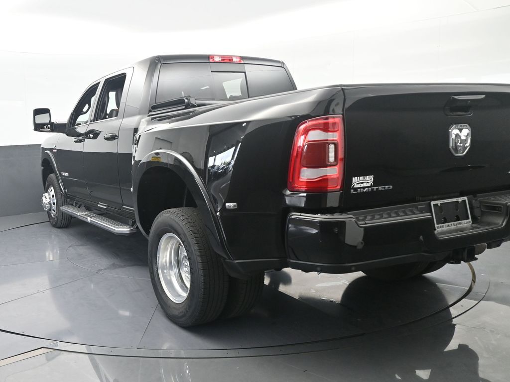 Used 2023 Diamond Black Crystal Pearlcoat Ram Laramie Longhorn image 4