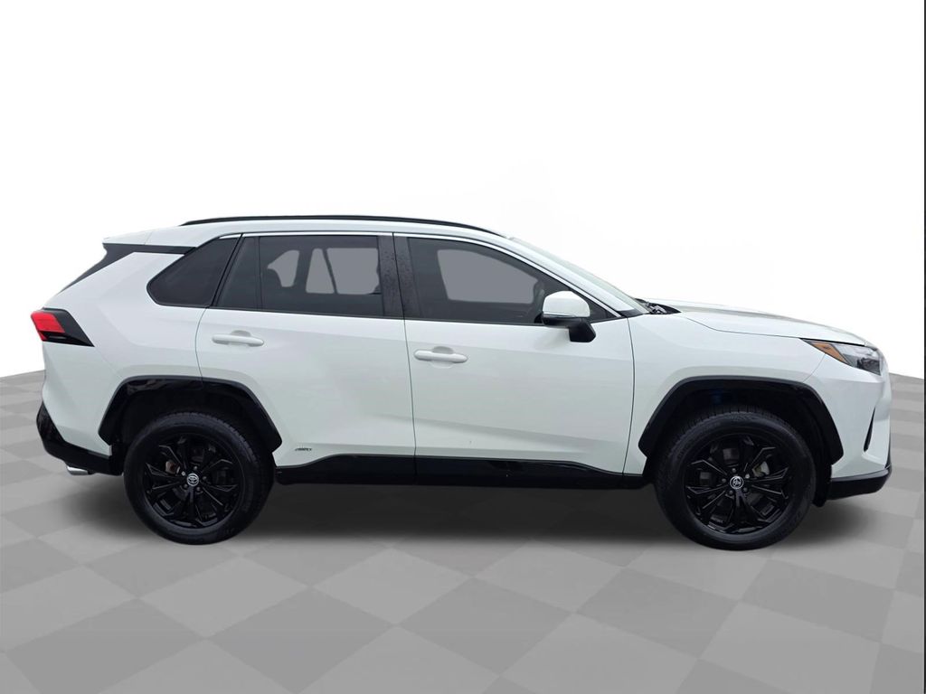 2022 Toyota RAV4 Hybrid SE White at Gullo Toyota