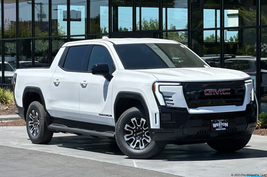 Summit White 2026 GMC Sierra EV Pickup Truck All-Wheel Drive 1-Speed Automatic