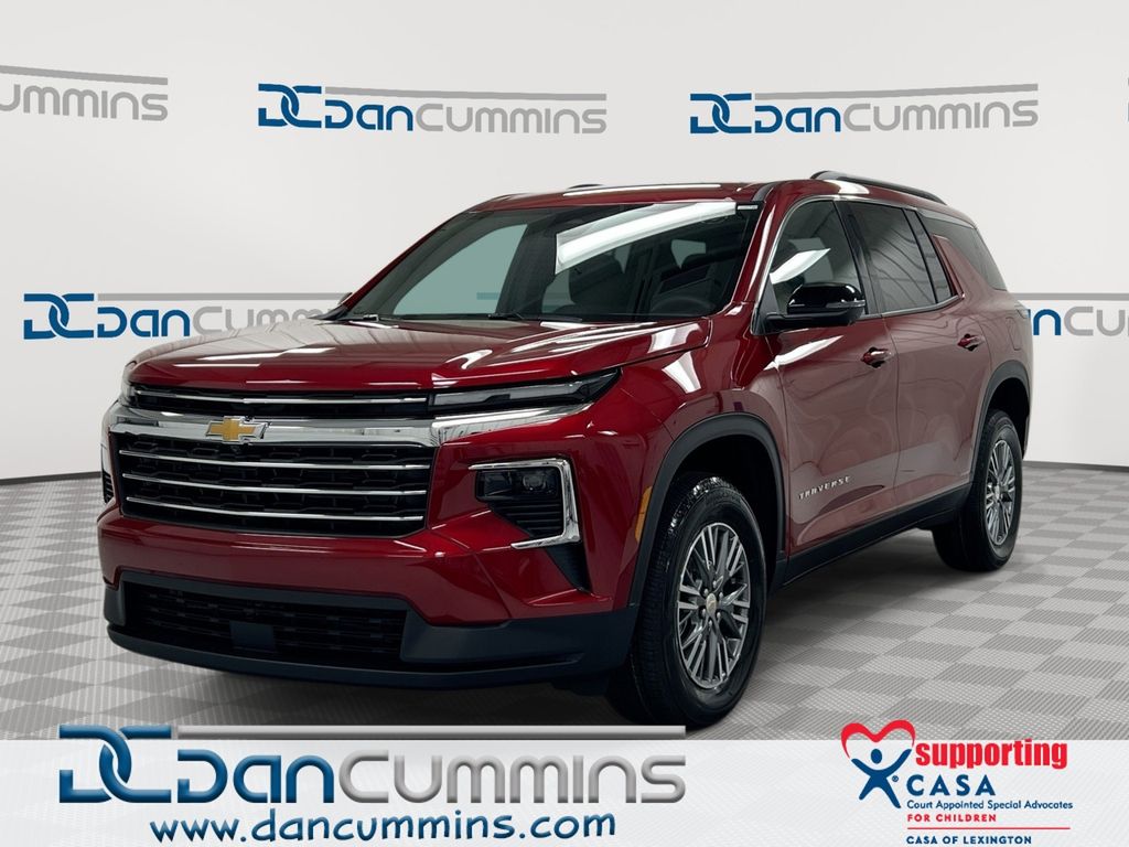 Radiant Red Tintcoat 2026 Chevrolet Traverse SUV / Crossover Four-Wheel Drive 8-Speed Automatic