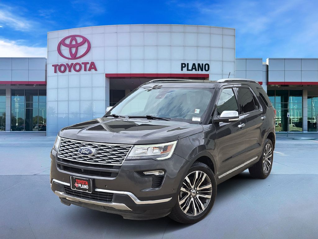 Gray (Magnetic Metallic) 2019 Ford Explorer Platinum AWD SUV / Crossover All-Wheel Drive 6-Speed Automatic