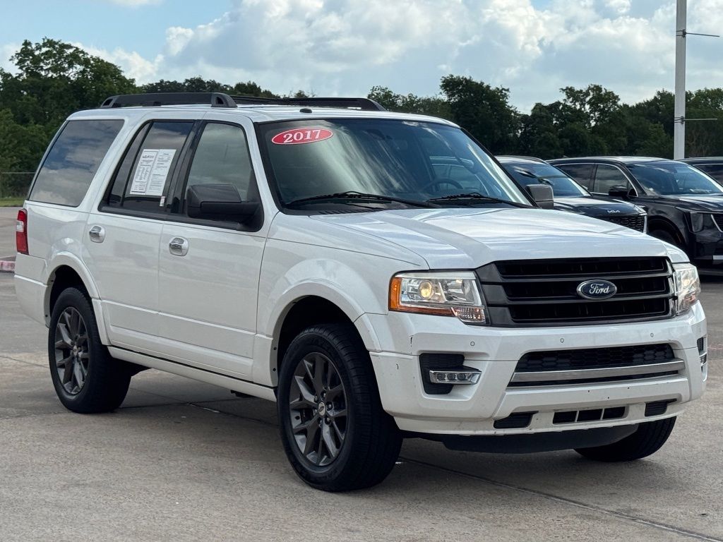 2017 Ford Expedition Limited White at DeMontrond Automotive Group