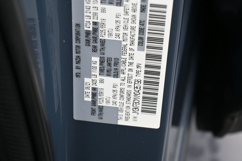 Used 2021 Polymetal Gray Mazda Carbon Edition image 18