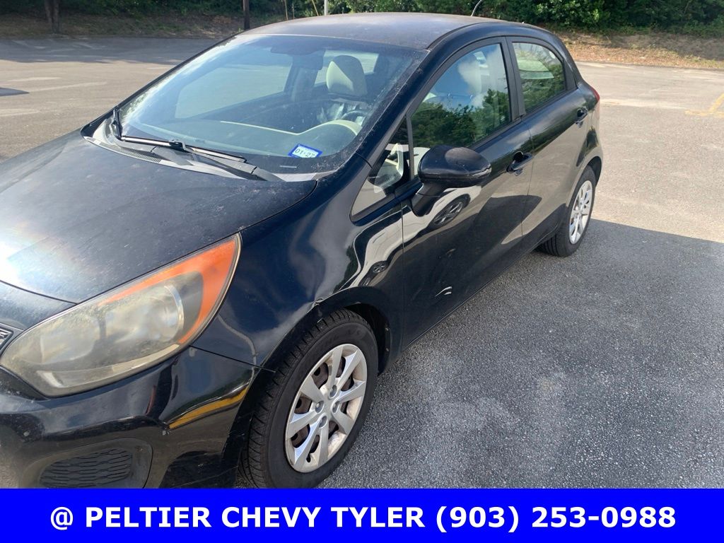Aurora Black 2013 Kia Rio LX Sedan Front-Wheel Drive 6-Speed Automatic