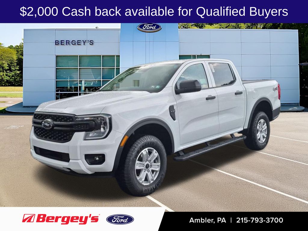Oxford White 2026 Ford Ranger Pickup Truck Four-Wheel Drive Automatic