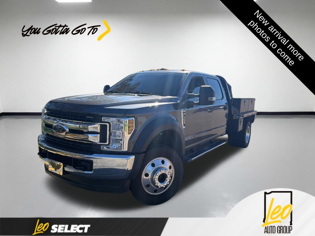 Gray (Magnetic) 2018 Ford F-450 Super Duty XL Crew Cab LB DRW 4WD Pickup Truck Four-Wheel Drive 6-Speed Automatic
