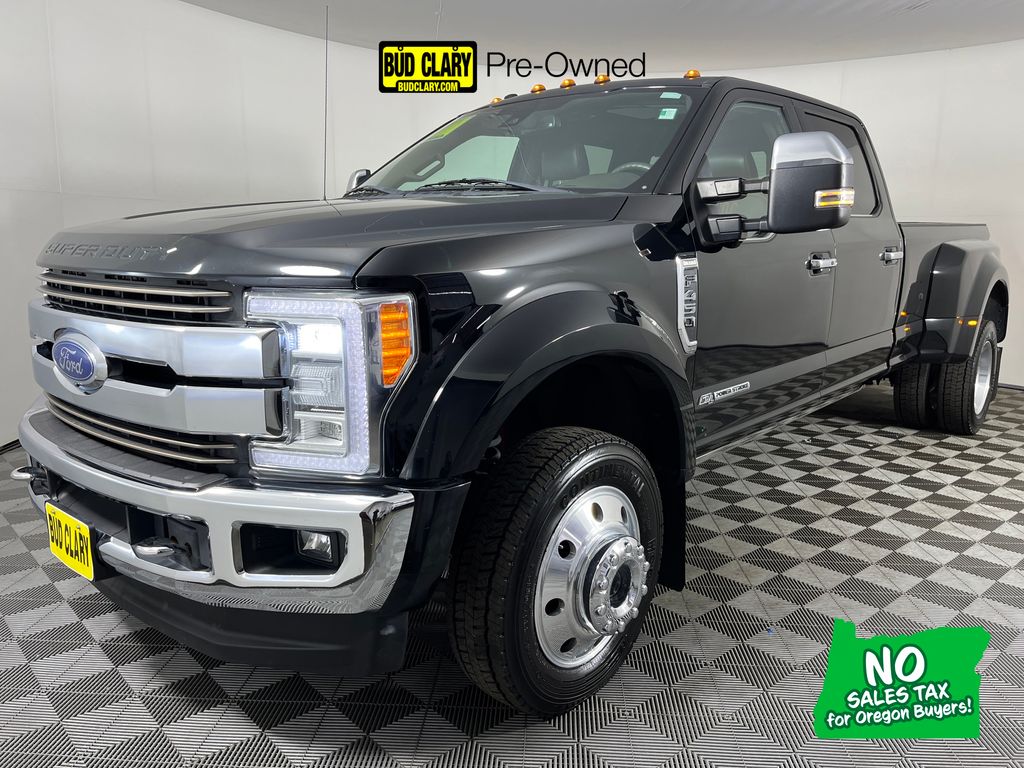Shadow Black 2017 Ford F-450 Super Duty King Ranch Crew Cab LB DRW 4WD Pickup Truck Four-Wheel Drive 6-Speed Automatic