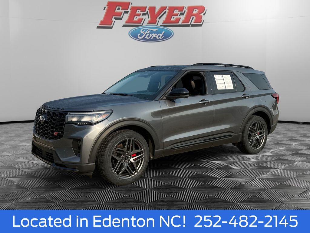 Gray Metallic 2025 Ford Explorer SUV / Crossover All-Wheel Drive Automatic