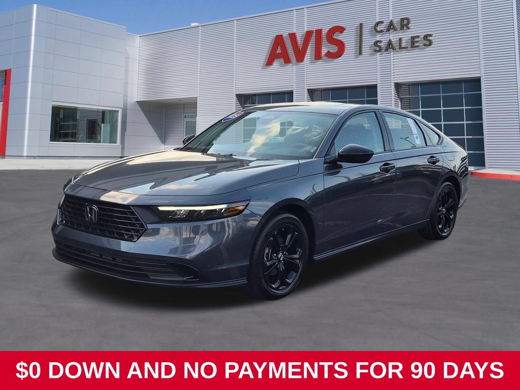 Gray 2025 Honda Accord Sedan Front-Wheel Drive Continuously Variable Transmission
