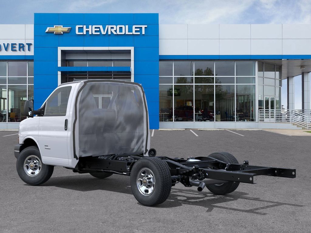 New 2025 White Chevrolet Work Van image 20