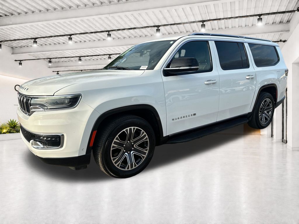 Bright White Clearcoat 2023 Jeep Wagoneer L SUV / Crossover 4X2 8-Speed Automatic