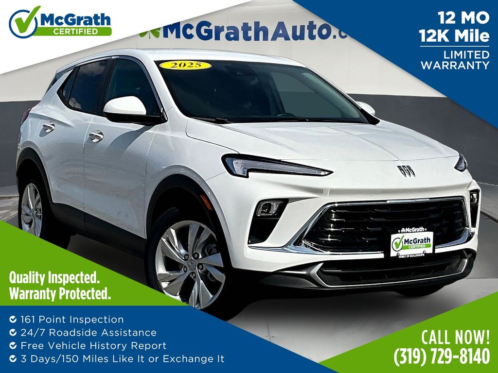 Summit White 2025 Buick Encore GX SUV / Crossover All-Wheel Drive 9-Speed Automatic