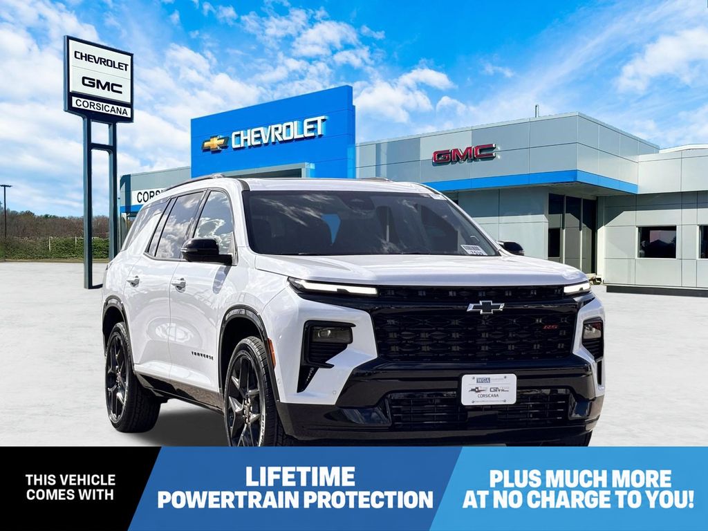 Polar White Tricoat 2026 Chevrolet Traverse SUV / Crossover Front-Wheel Drive 8-Speed Automatic