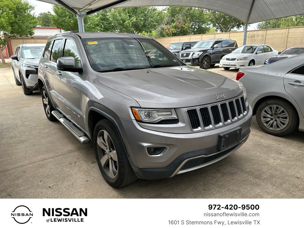 Billet Silver Metallic Clearcoat 2015 Jeep Grand Cherokee SUV / Crossover 4X2 8-Speed Automatic