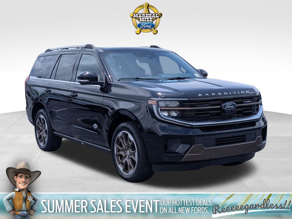 Agate Black Metallic 2026 Ford Expedition SUV / Crossover Four-Wheel Drive Automatic