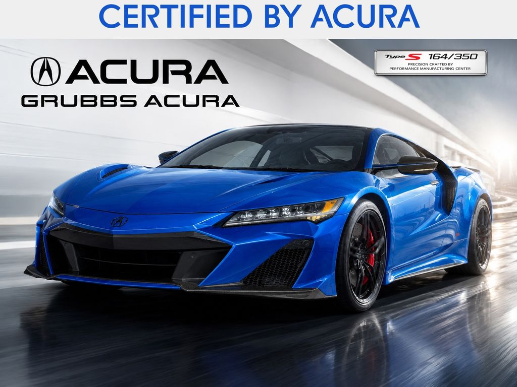Long Beach Blue Pearl 2022 Acura NSX Type S SH-AWD Coupe All-Wheel Drive 9-Speed Automatic