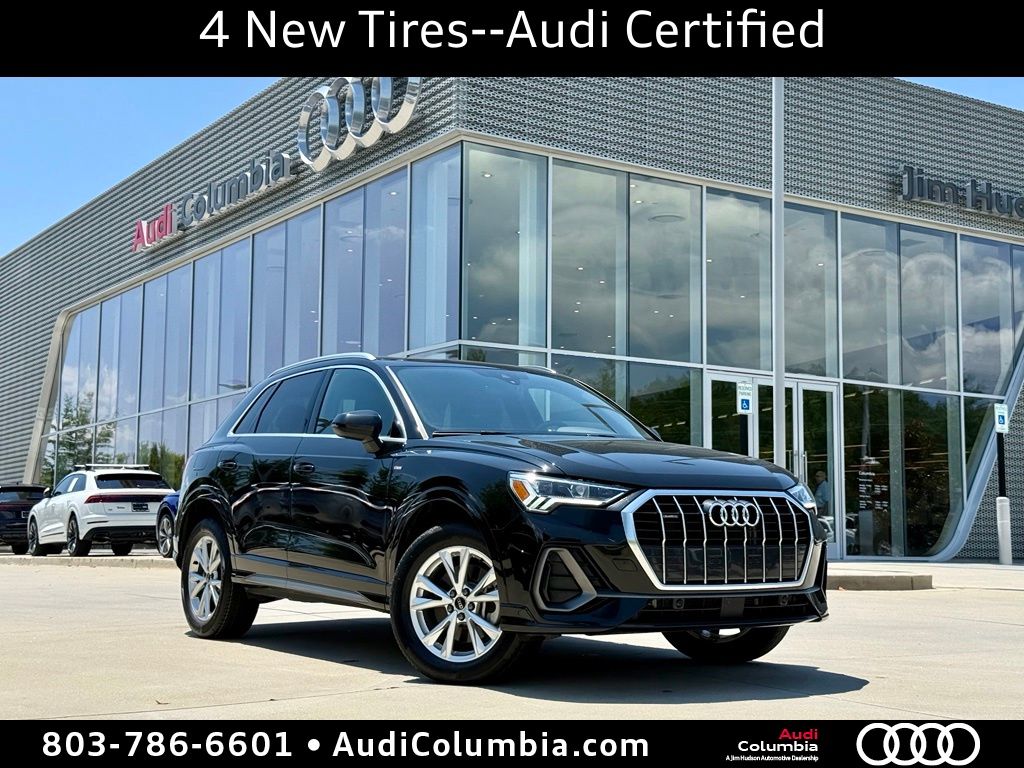 Mythos Black Metallic 2025 Audi Q3 SUV / Crossover All-Wheel Drive 8-Speed Automatic